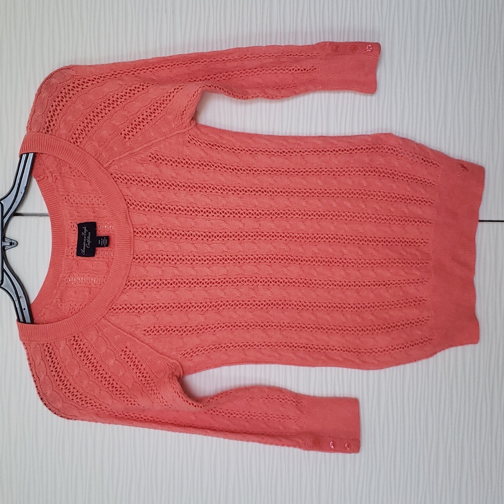 American  Eagle Knitted Top Sweater Size M